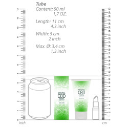 Natural CBD Lubrifiant relaxant Natural CBD 50ml